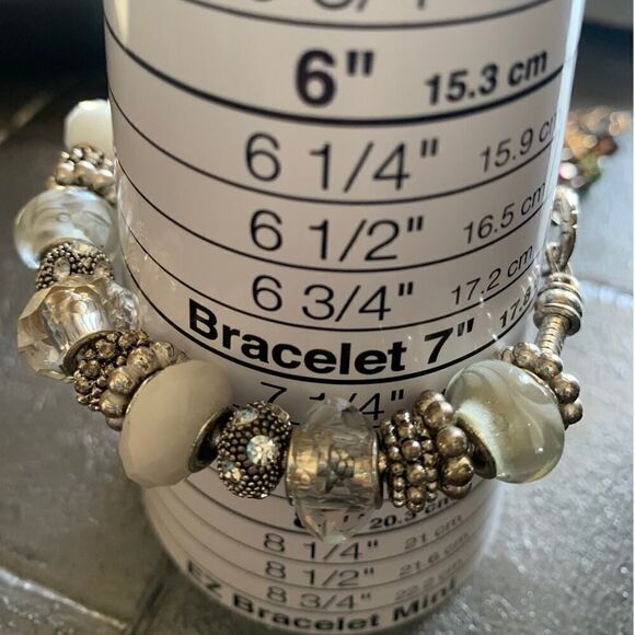 All Things Crystal, Faceted and Colorful Bracelets - SET of 4, Unmarked - Picture 4 of 8